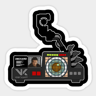 Voight-Kampff Test: Deckard Sticker